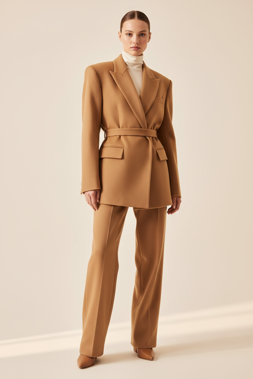 Blazer Oversize Camel